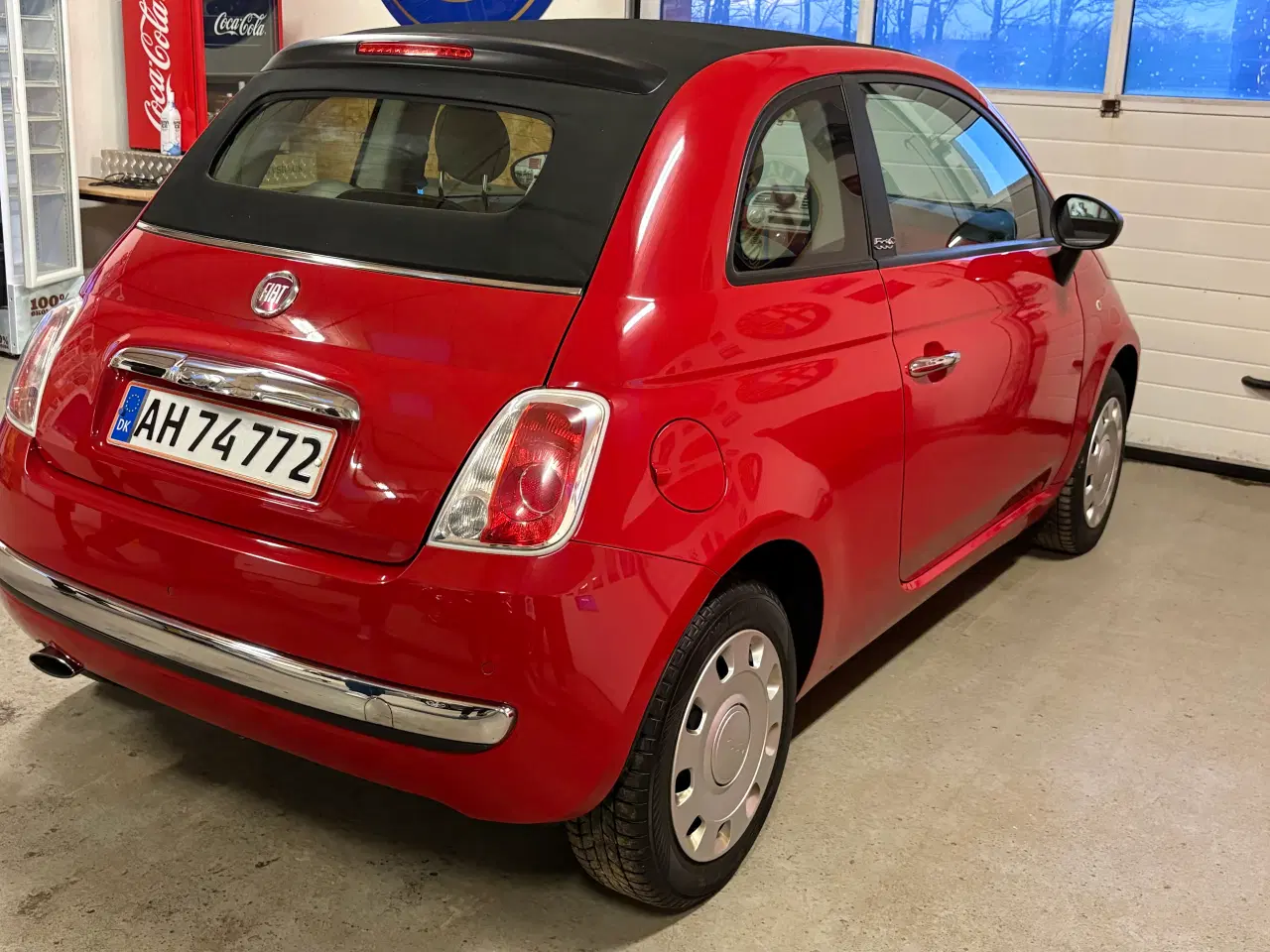 Billede 4 - NYSYNET Fiat 500C 1,2 pop LAV KM TAL