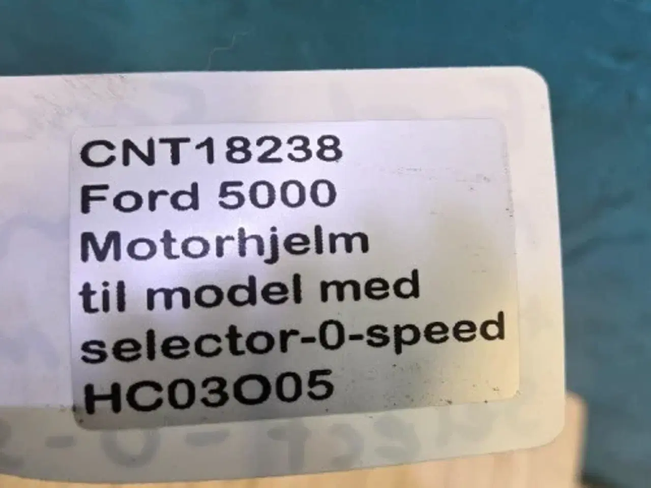 Billede 12 - Ford 5000 Select-O-Speed Motorhjelm 