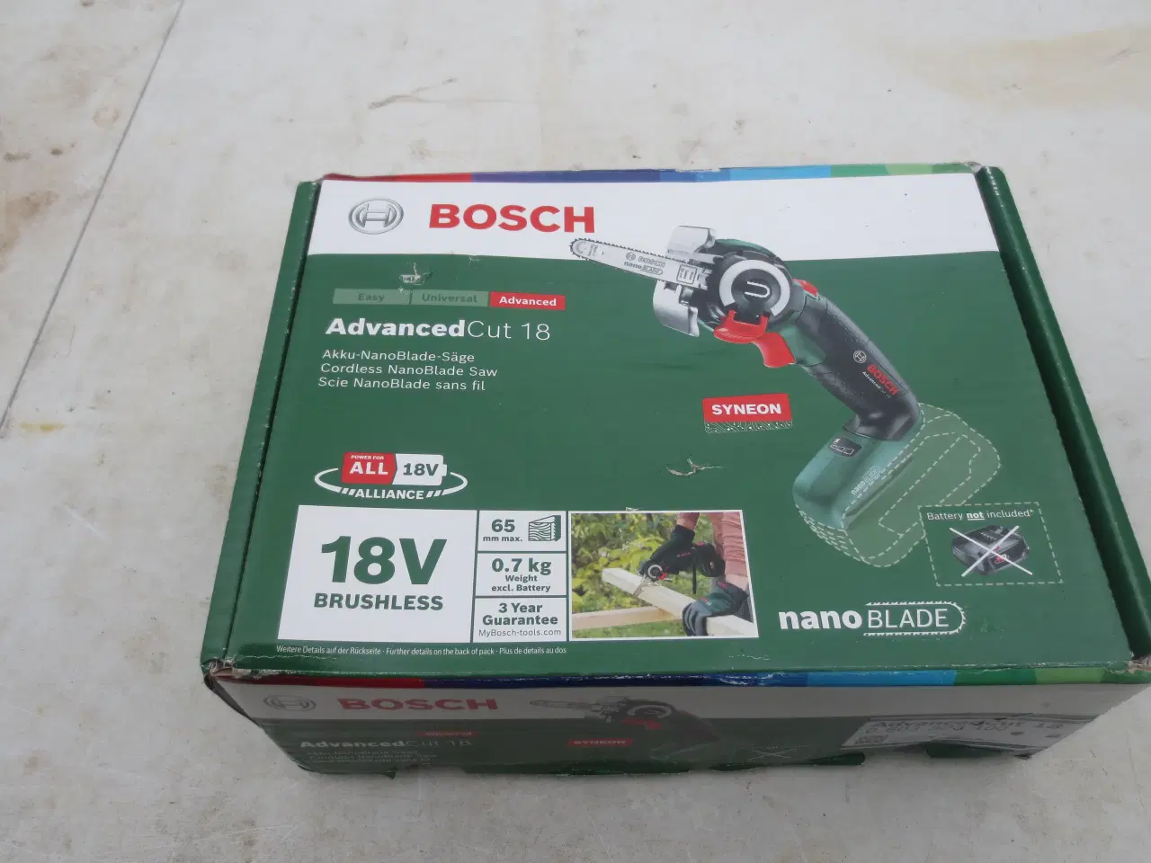 Billede 1 - 1 stk Bosch Advanced Cut 18 