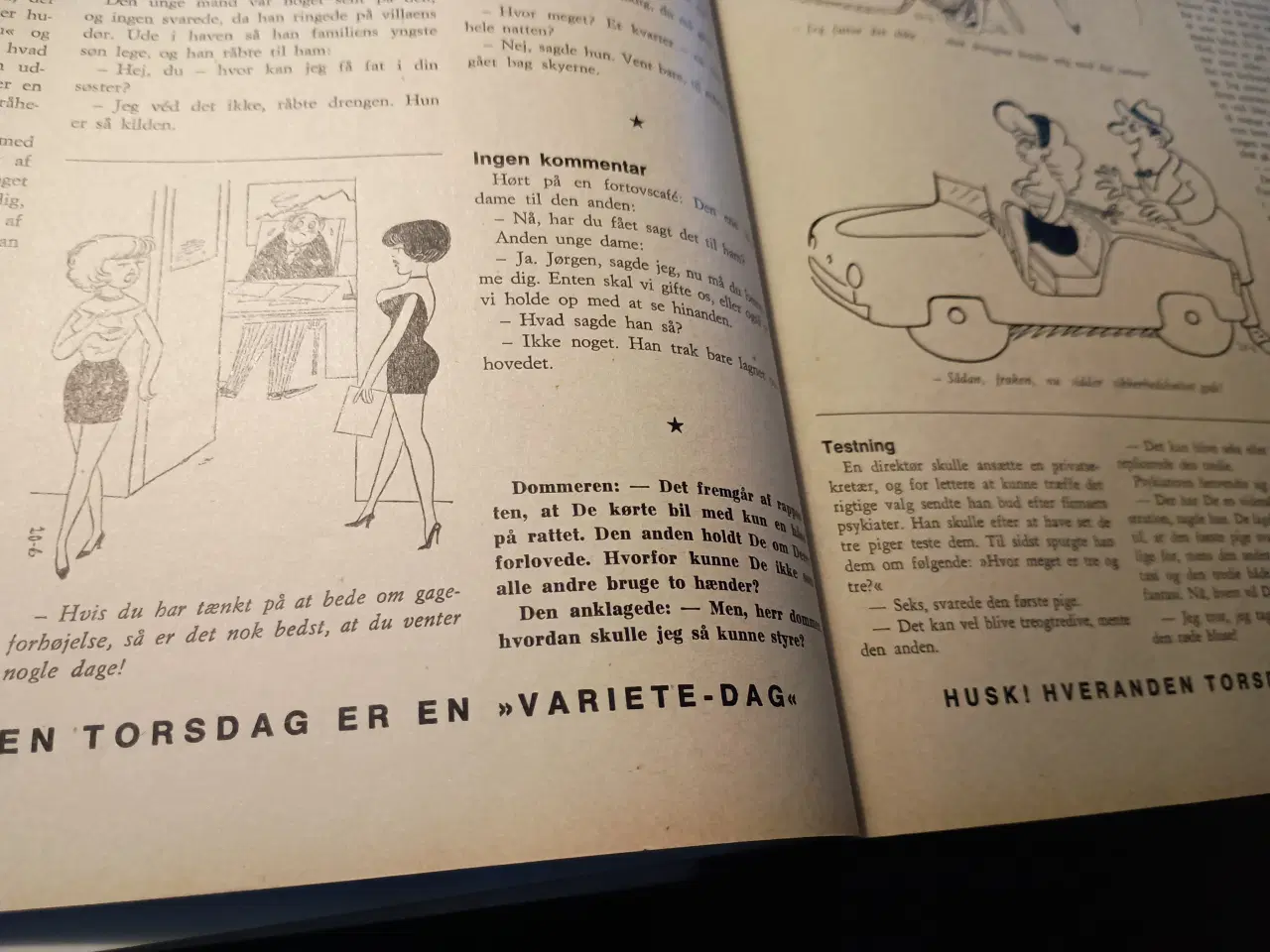 Billede 15 - Varieté, novelle og vittighedsbladet.