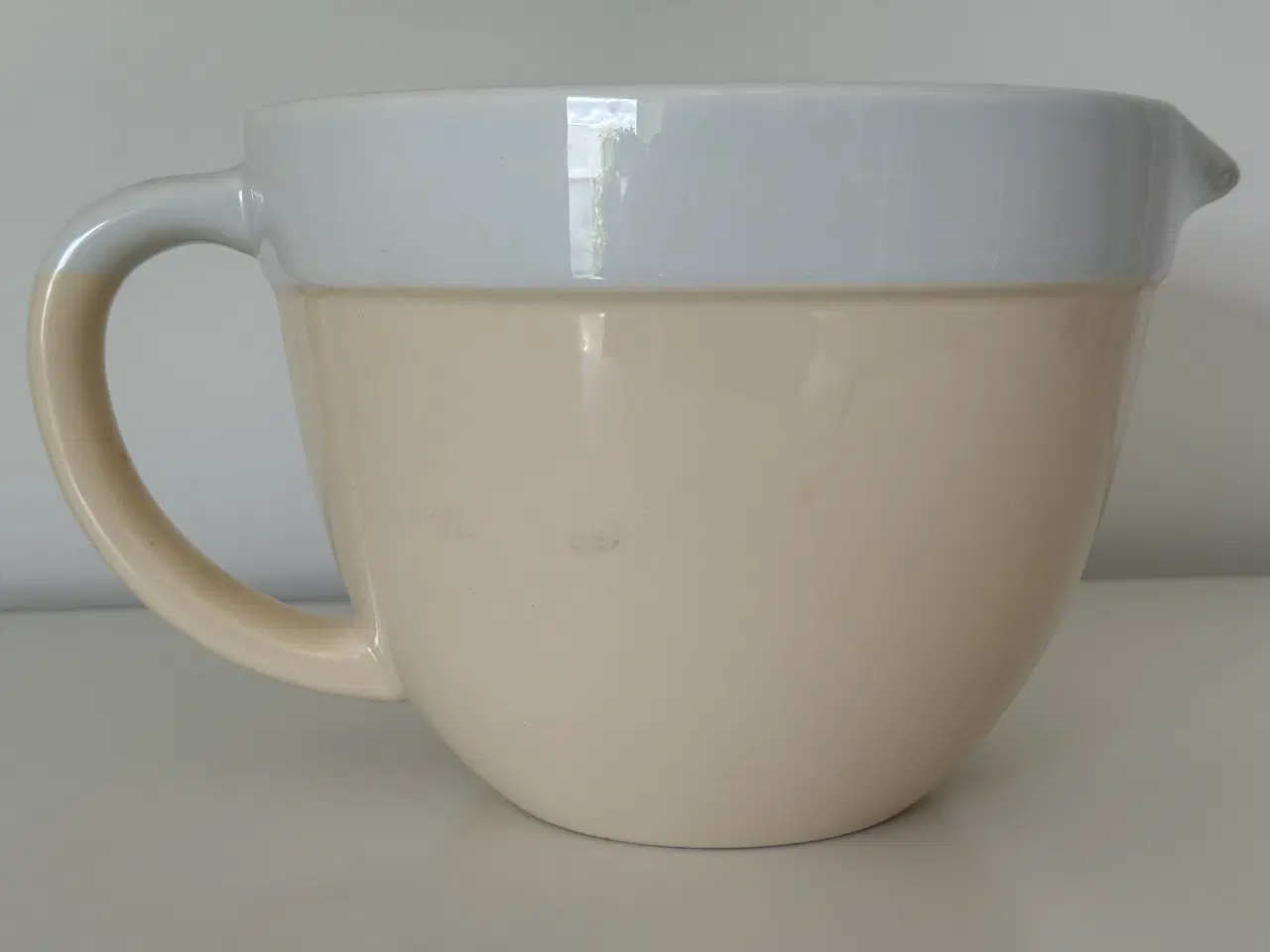 Billede 2 - Cremefarvet Kitchenaid skål m. hank.