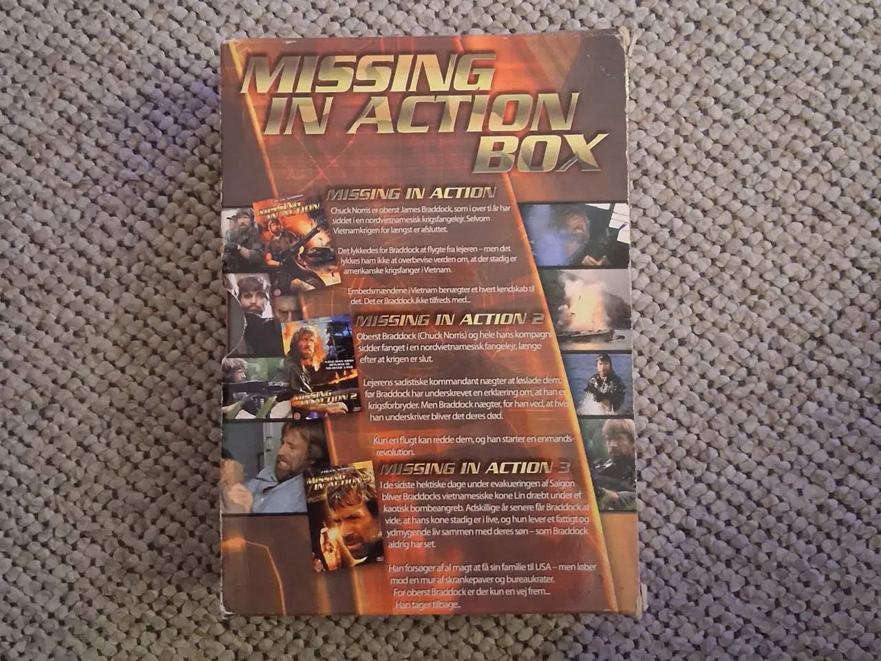 Billede 2 - Missing in Action 3xdvd Box