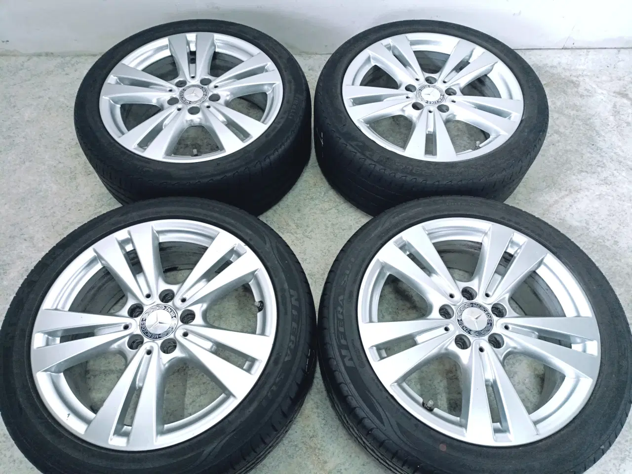 Billede 5 - 5x112 17" ET52,5 nav 66,6ø Mercedes fælge