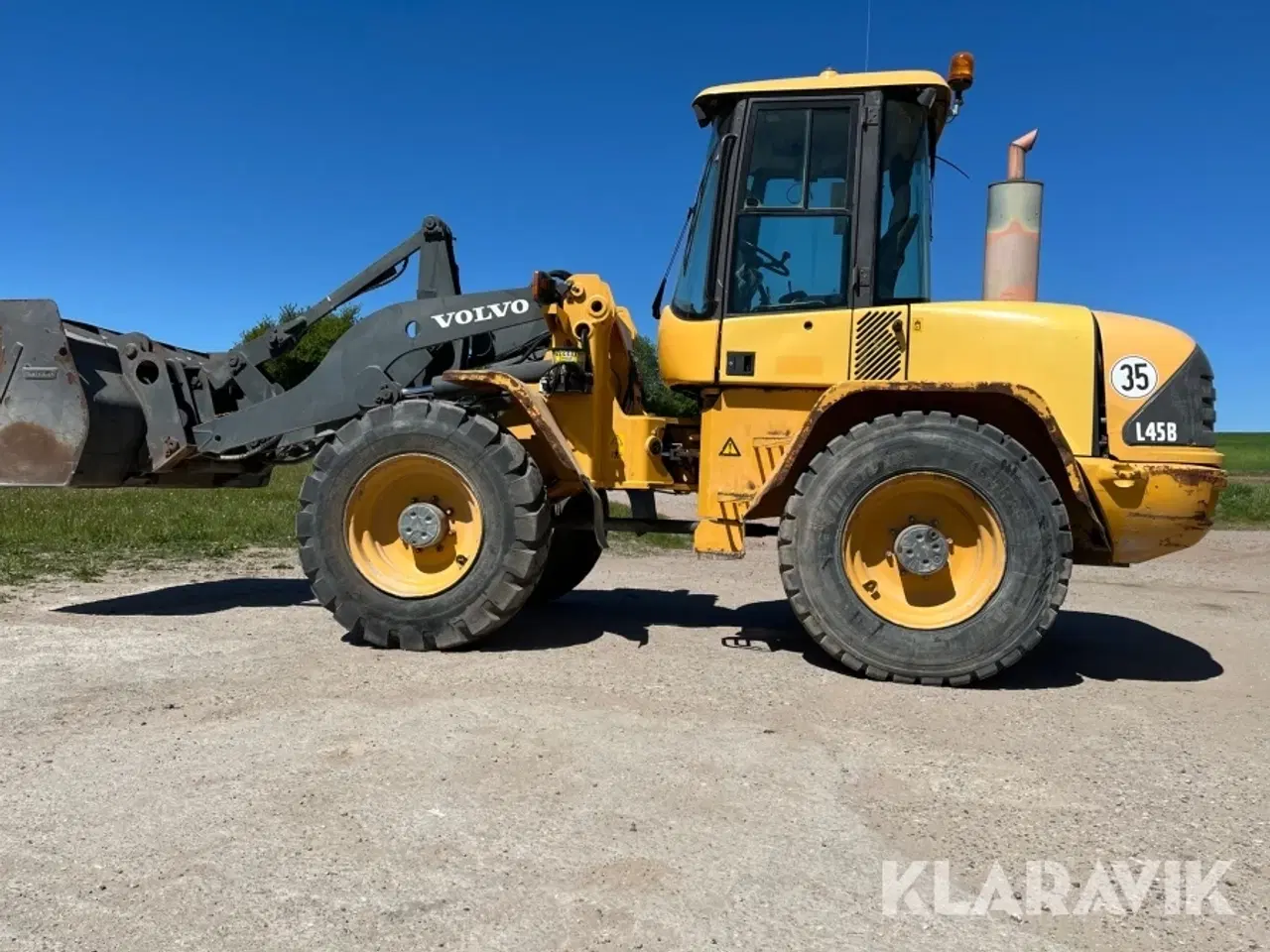 Billede 1 - Gummiged Volvo L45B