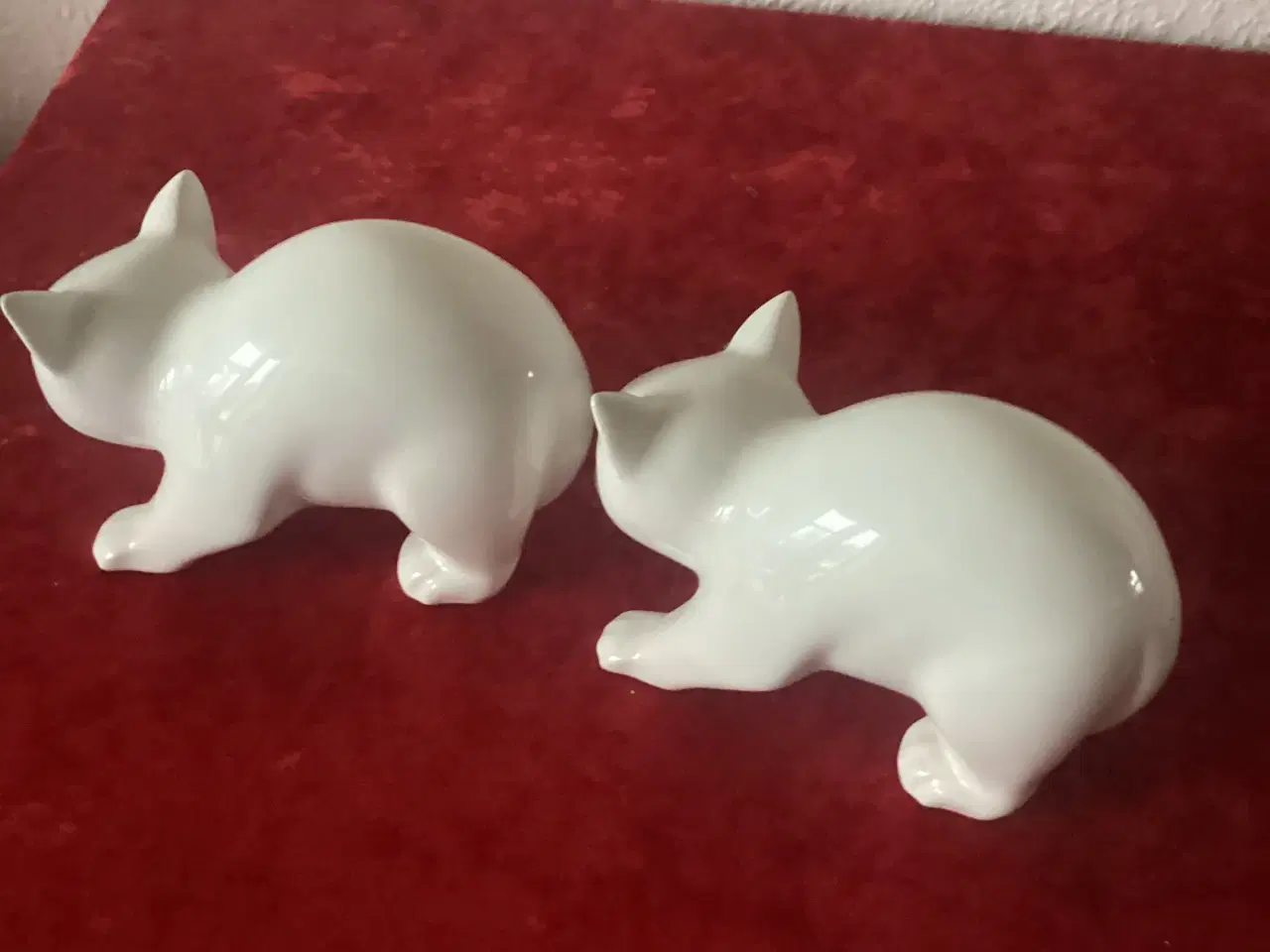 Billede 2 - 2 porcelænskatte