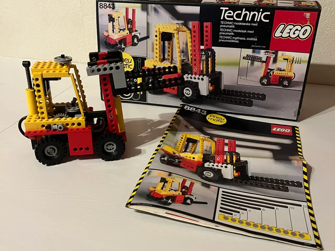 Billede 3 - Lego Technic 8843 gaffeltruck