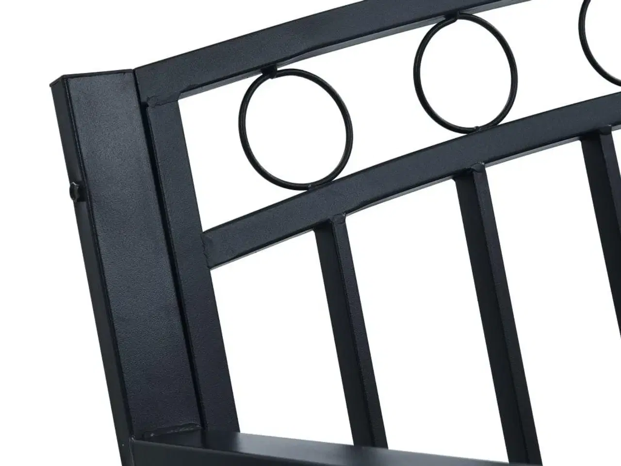 Billede 5 - Havebænk 125 cm stål sort