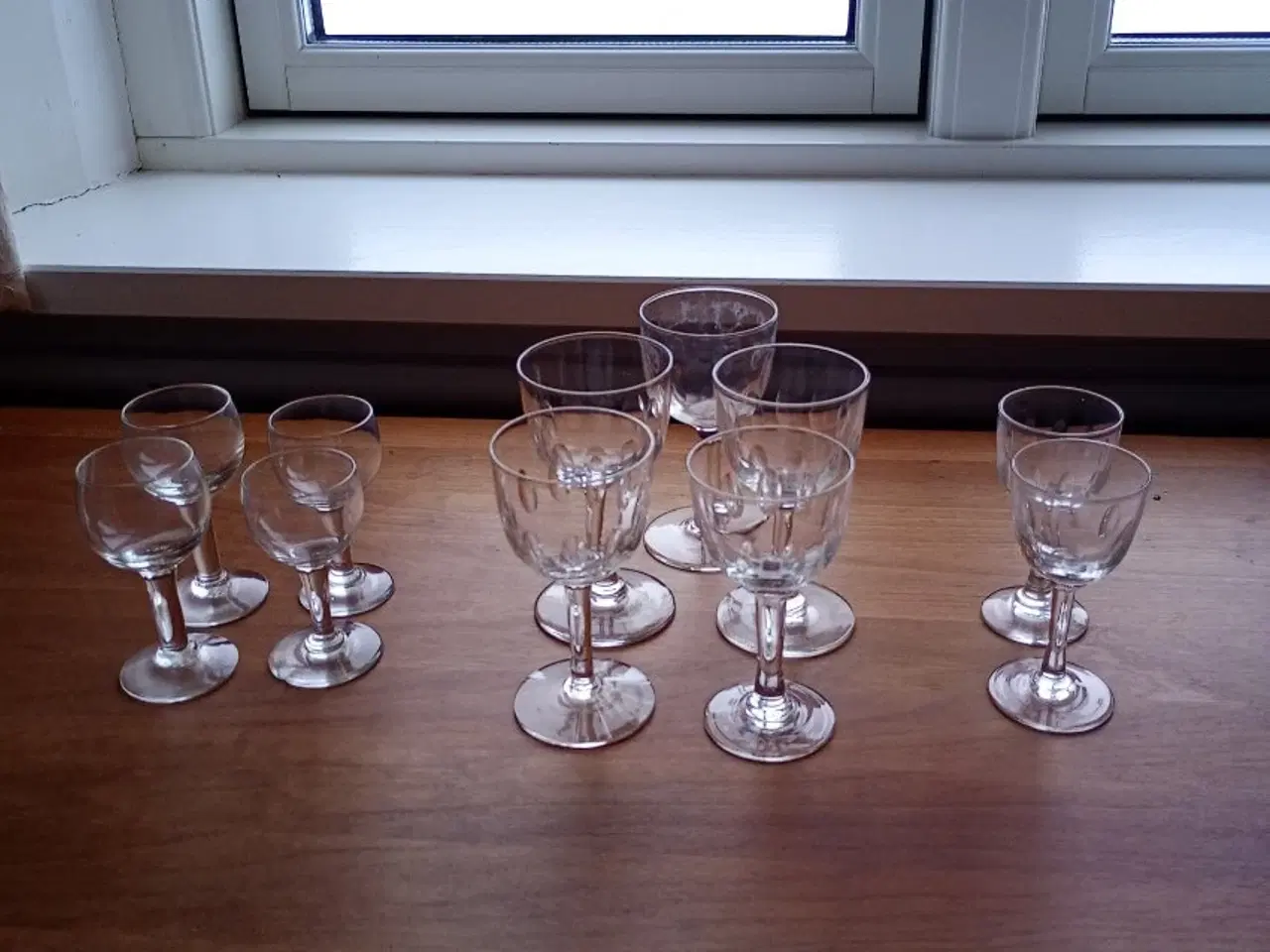 Billede 1 - Fine gamle glas af forskellig slags