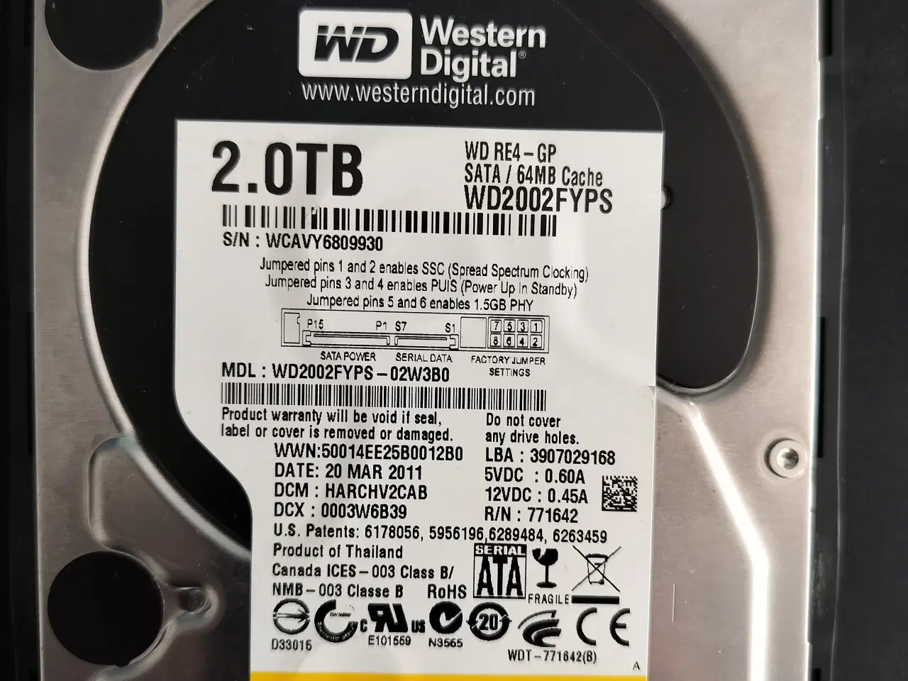 Billede 2 - Synology DS716+ NAS m. 6TB lager (WD Red Pro / Ent