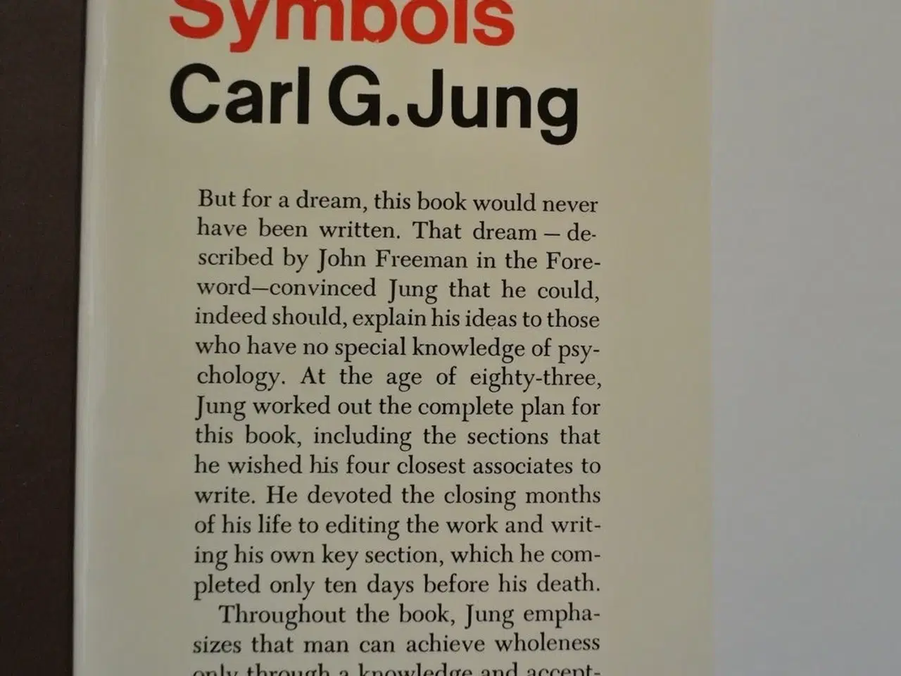 Billede 3 - man and his symbols, by carl g. jung, emne: anden 