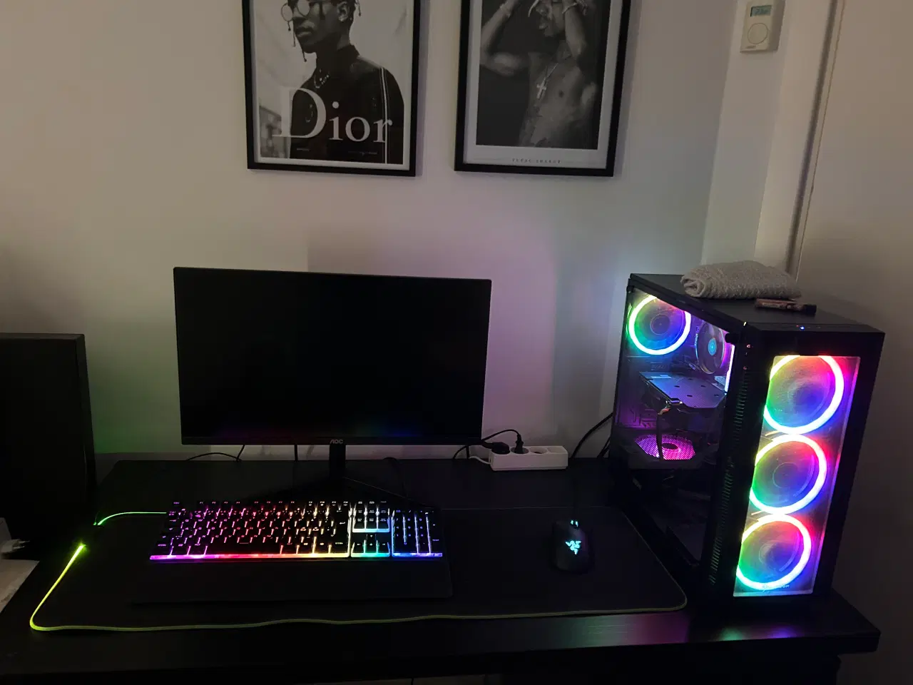 Billede 1 - RGB gaming setup