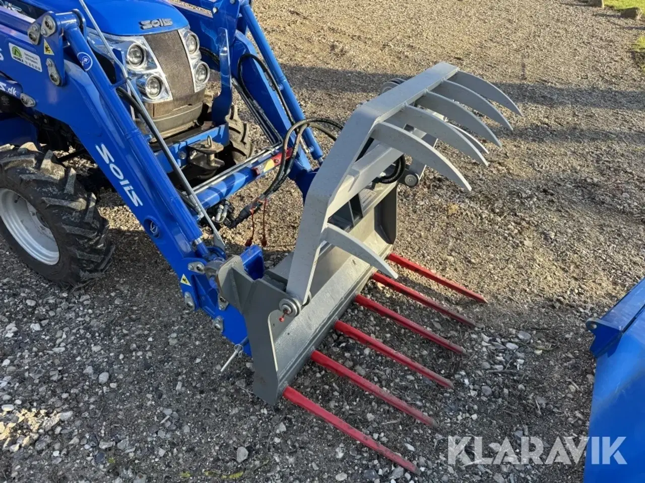 Billede 12 - Traktor Solis 26 med frontlæsser