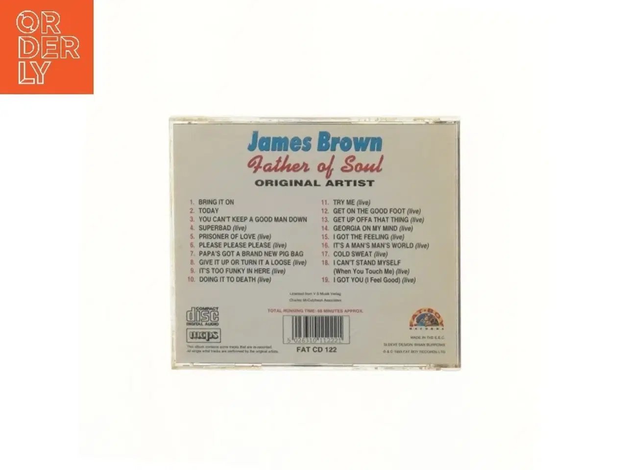 Billede 3 - James Brown CD - Father of Soul (str. 12,5x14 cm)