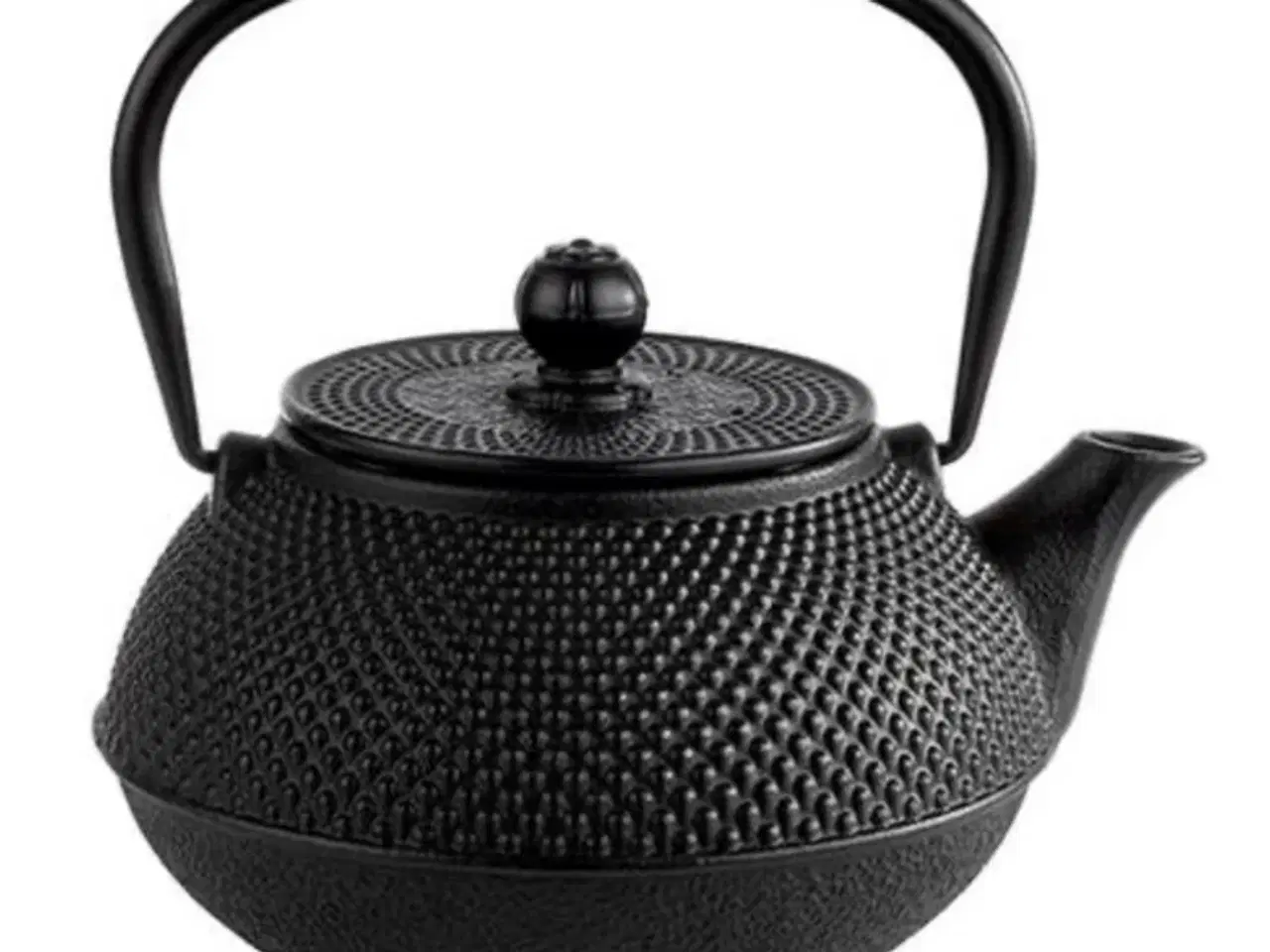 Billede 1 - Tekande støbejern sort 0,8 ltr H170 mm ASIA (Udstillingsmodel)
