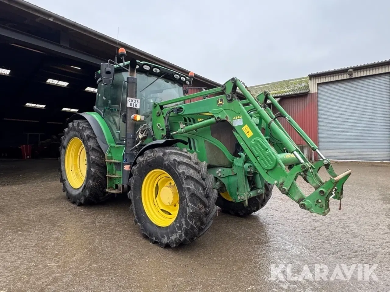 Billede 2 - Traktor John Deere 6150 R L001
