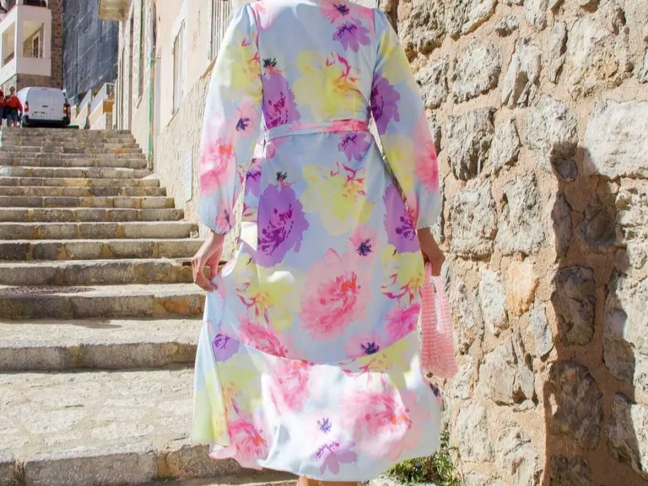 Billede 6 - Ny Crās maxi-wrapkjole str. 40