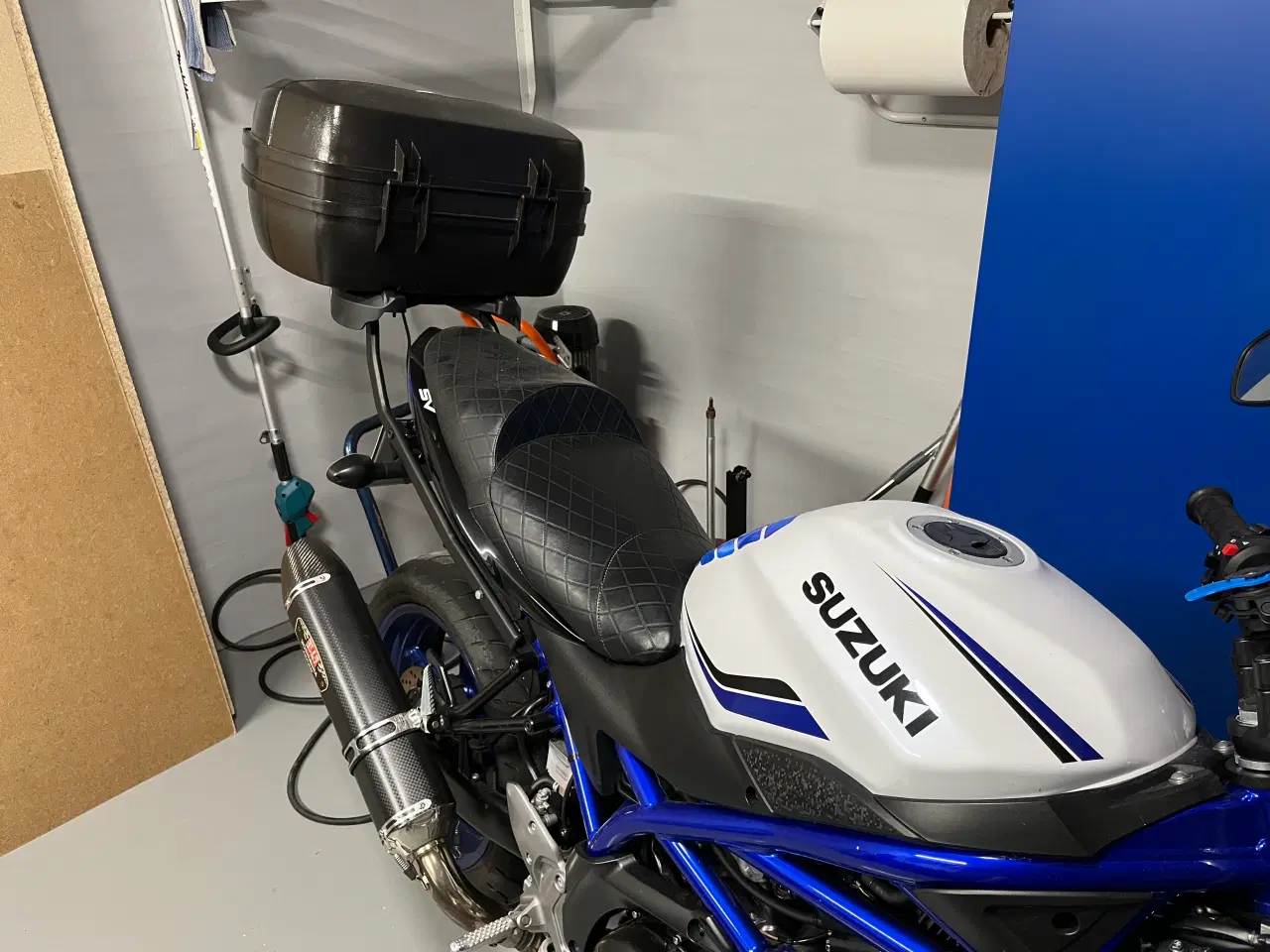 Billede 3 - Givi rack + topcase til SV650