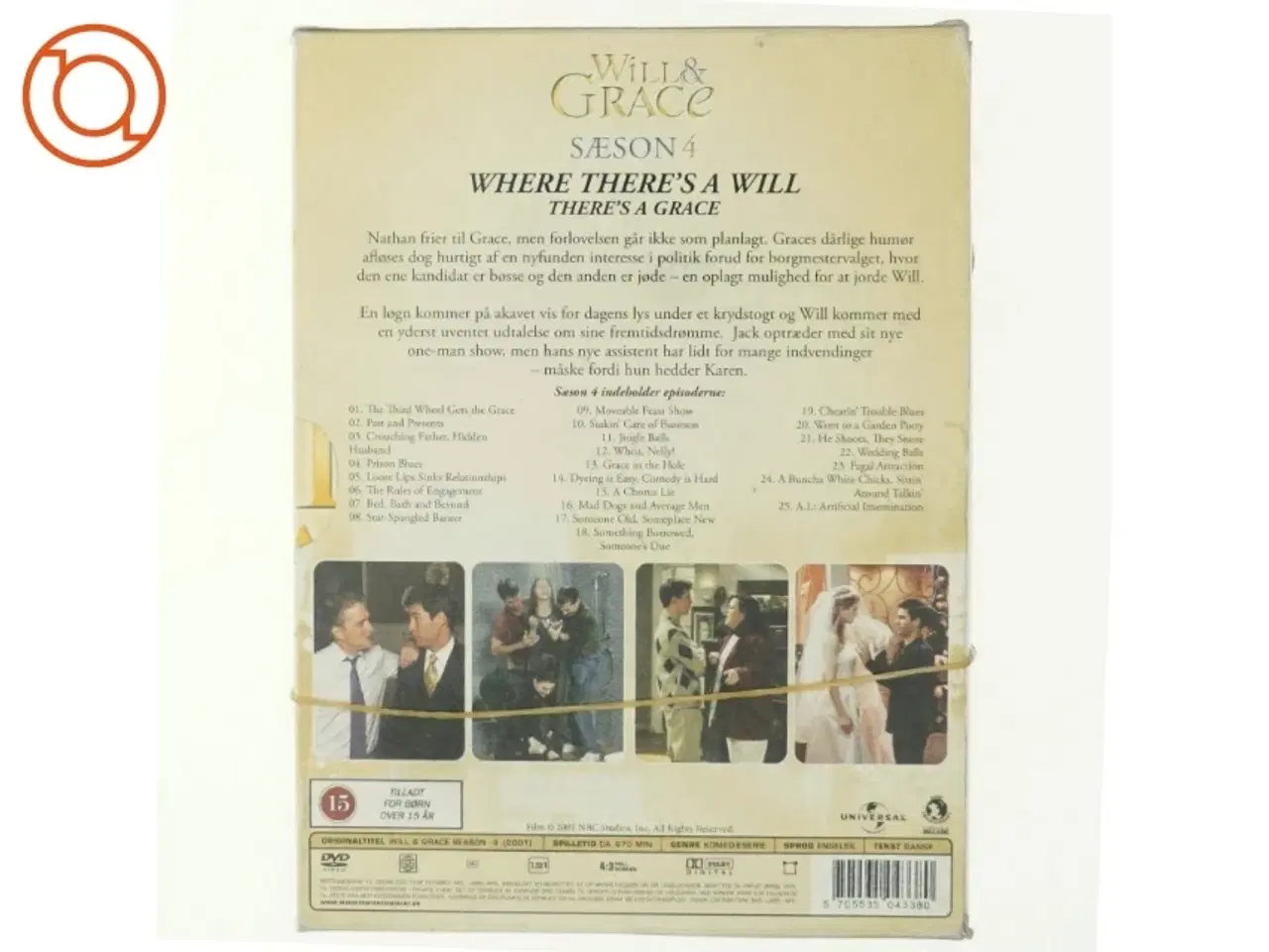 Billede 3 - Will & Grace 1, 2, 4