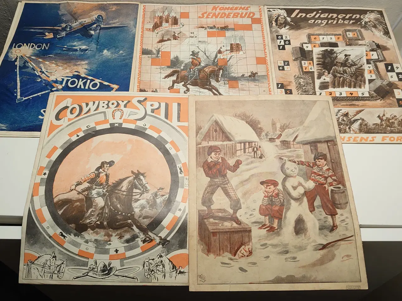 Billede 2 - 5stk "Mit eget Julehæfte"Fra 1930-40 (uden årstal)
