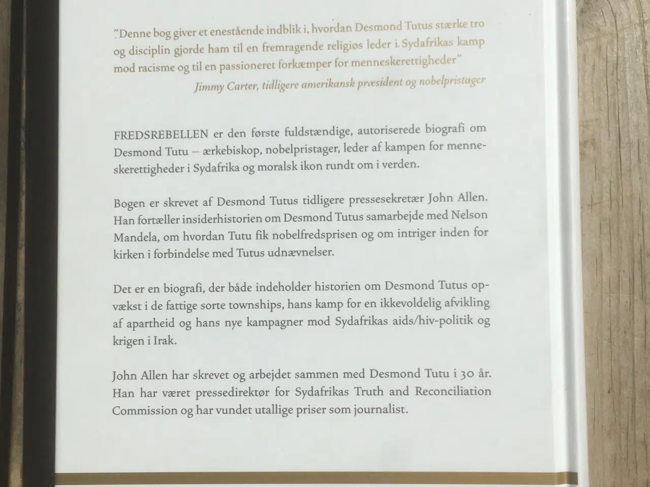 Billede 2 - Fredsrebellen, John Allen, historie og samfund