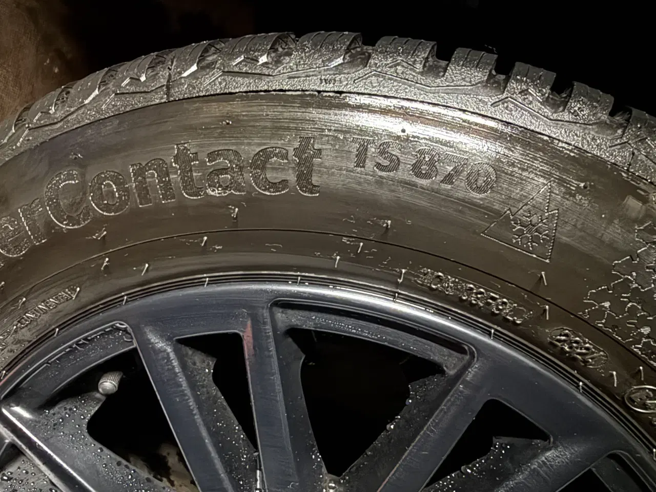 Billede 7 - Helt nye alu vinterhjul med Conti TS870