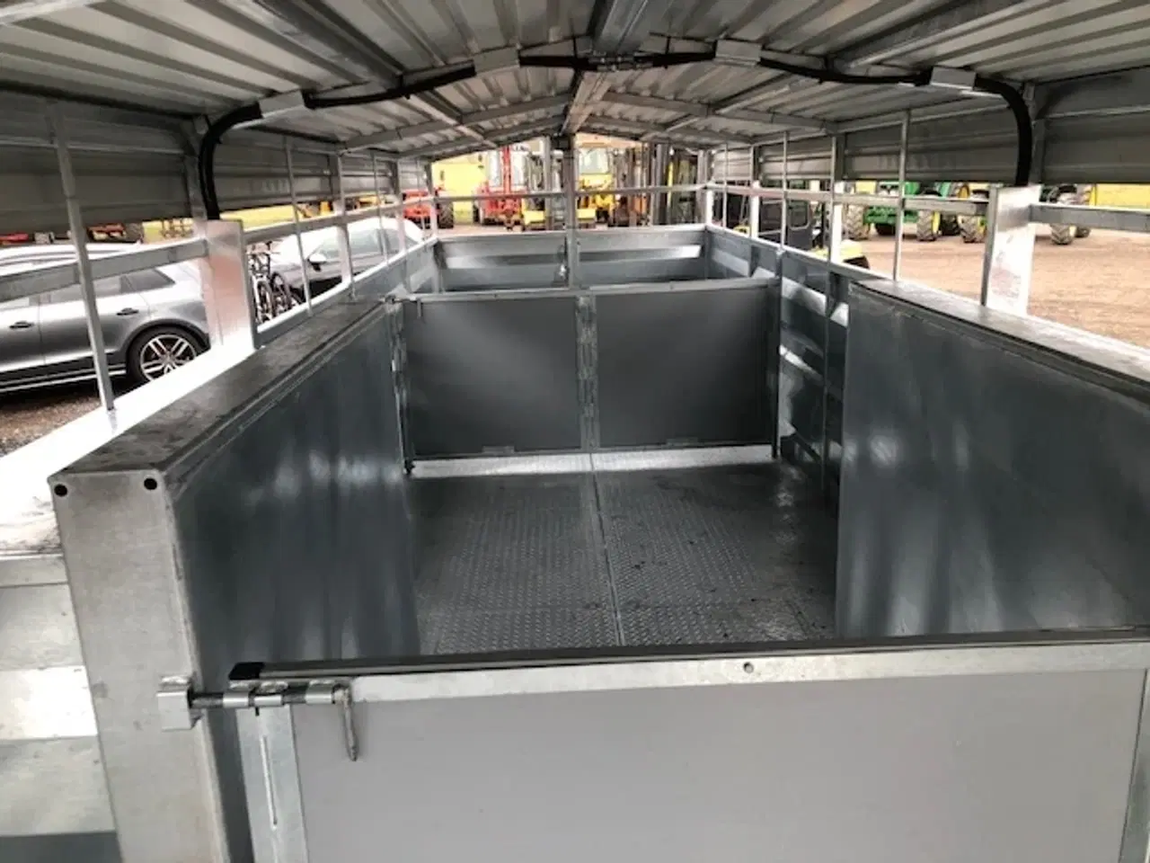 Billede 3 - NOC Agro Grisevogn med højdeløft V10250 GALVANISERET.