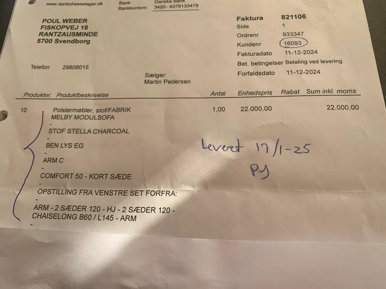 Billede 5 - Chaiselong sofa