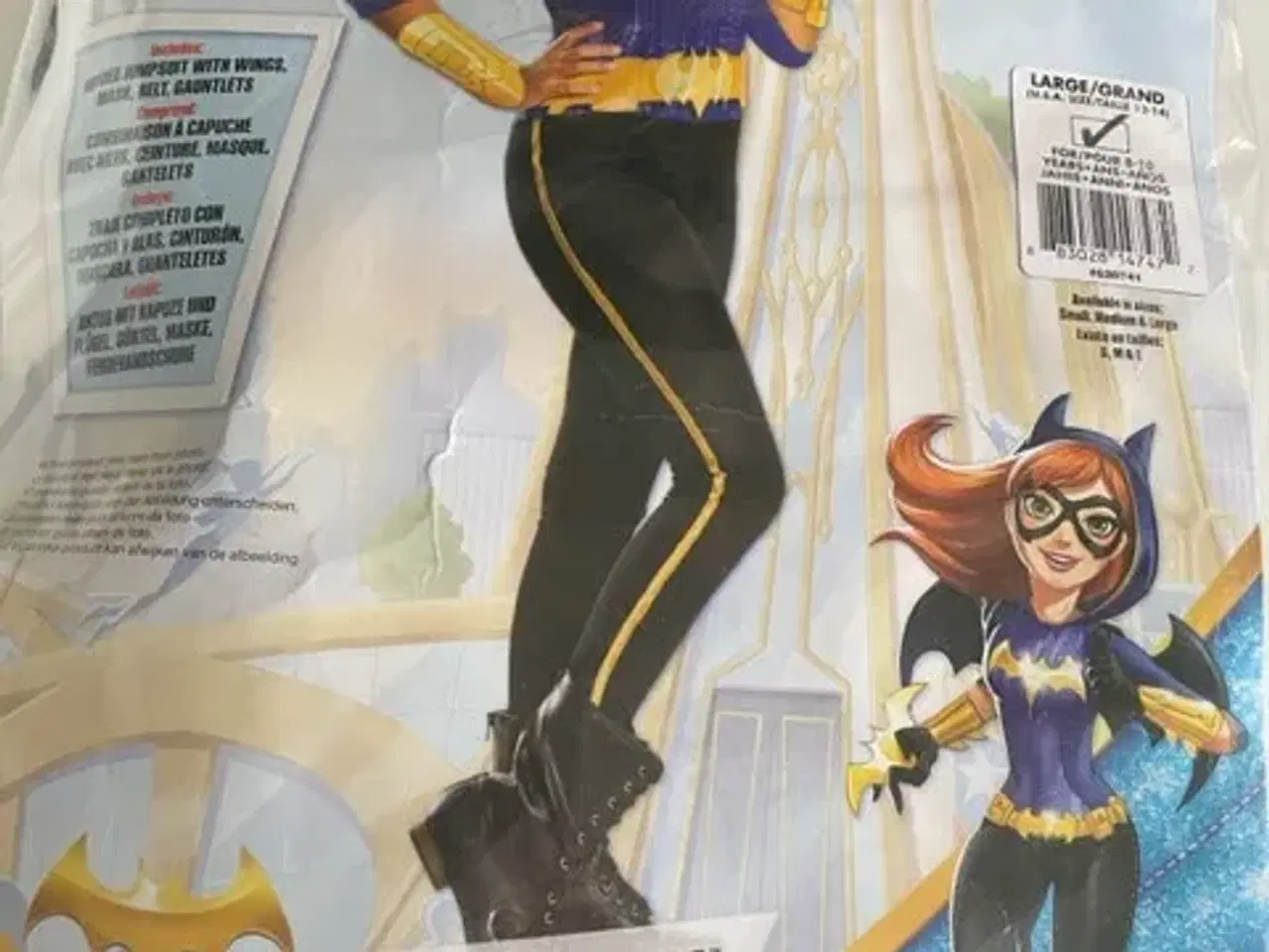 Billede 1 - Batgirl kostume str. 8-10 år