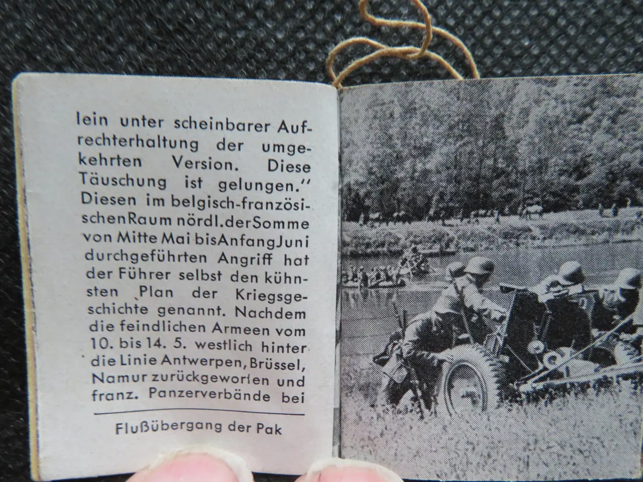 Billede 4 - 1940. Der Feldzug in Belgien, Flandern, Artois.