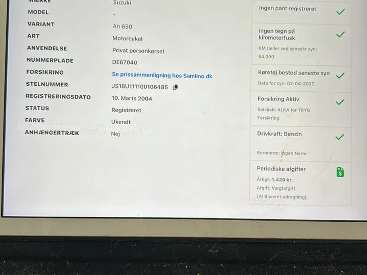 Billede 16 - Burgman 650 an