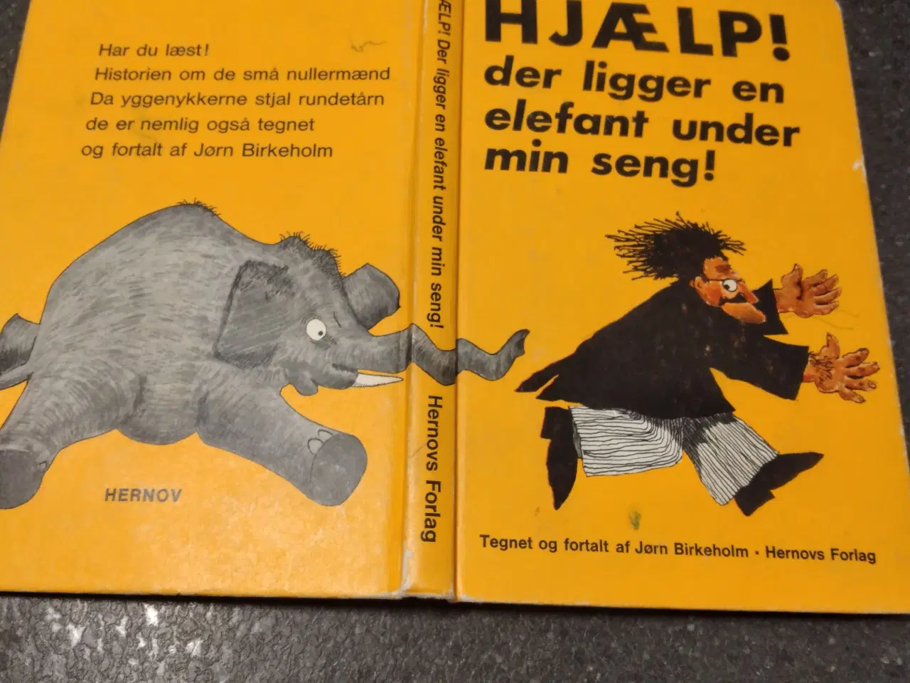 Billede 1 - HJÆLP! der ligger en elefant under min seng!...