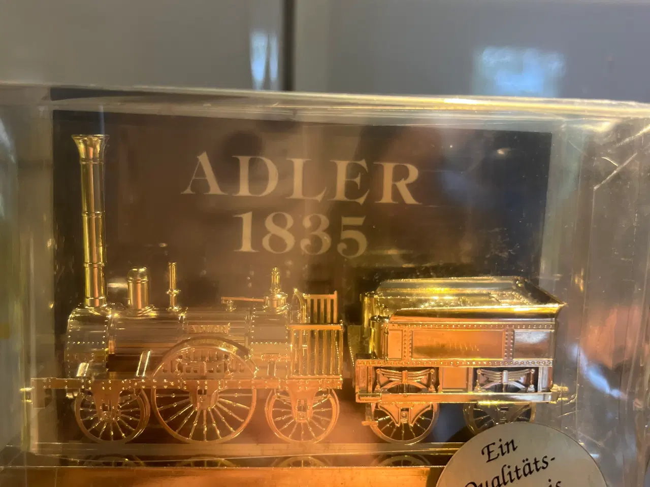 Billede 1 - Adler 1835 lokomotiv model