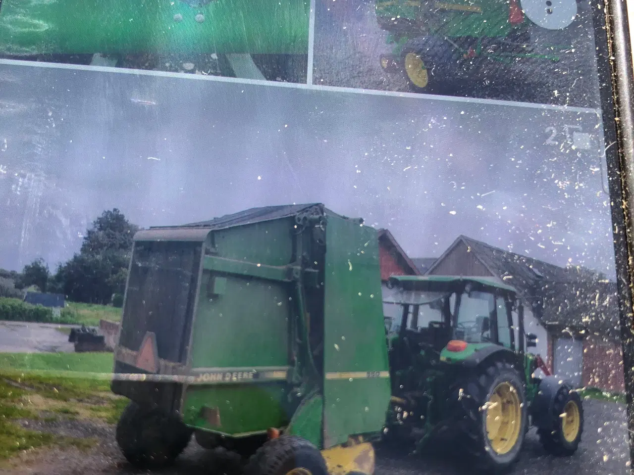 Billede 1 - Rundballepresser John Deer 550