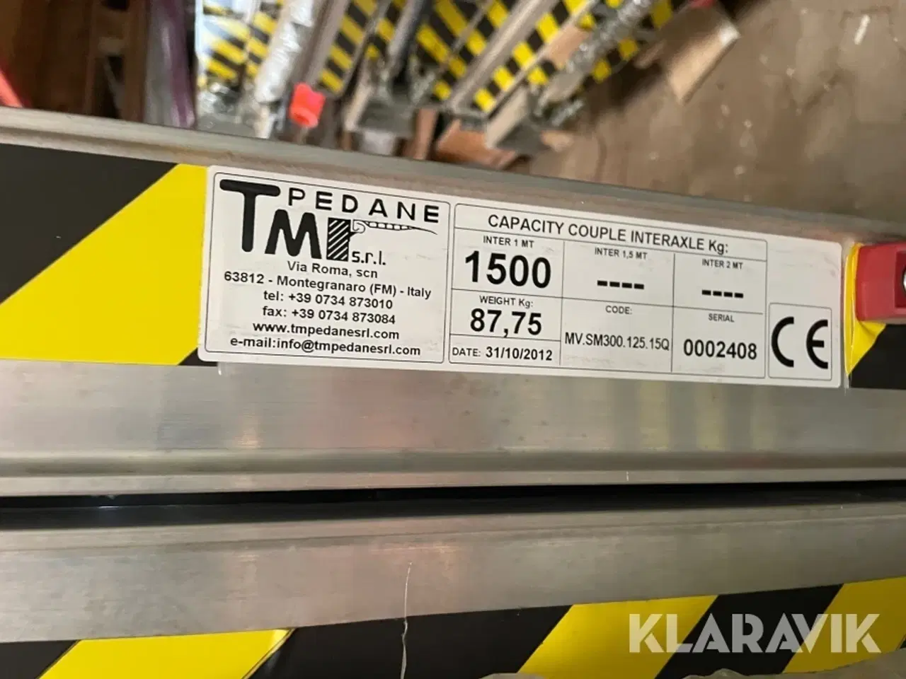 Billede 7 - Aluminium ramper TM Pedane 2 styk