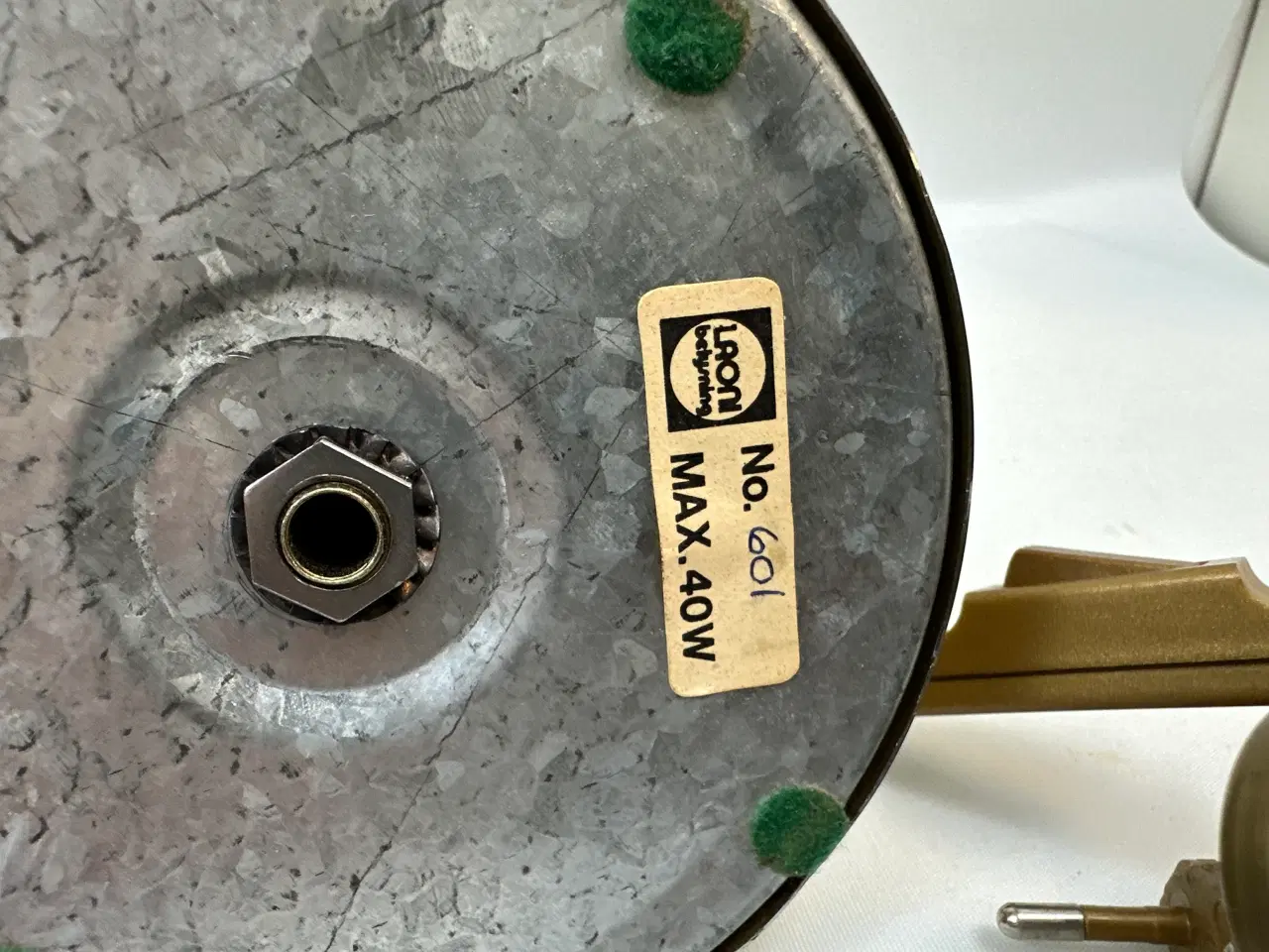 Billede 10 - Retro klaverlampe i messing (LAONI)