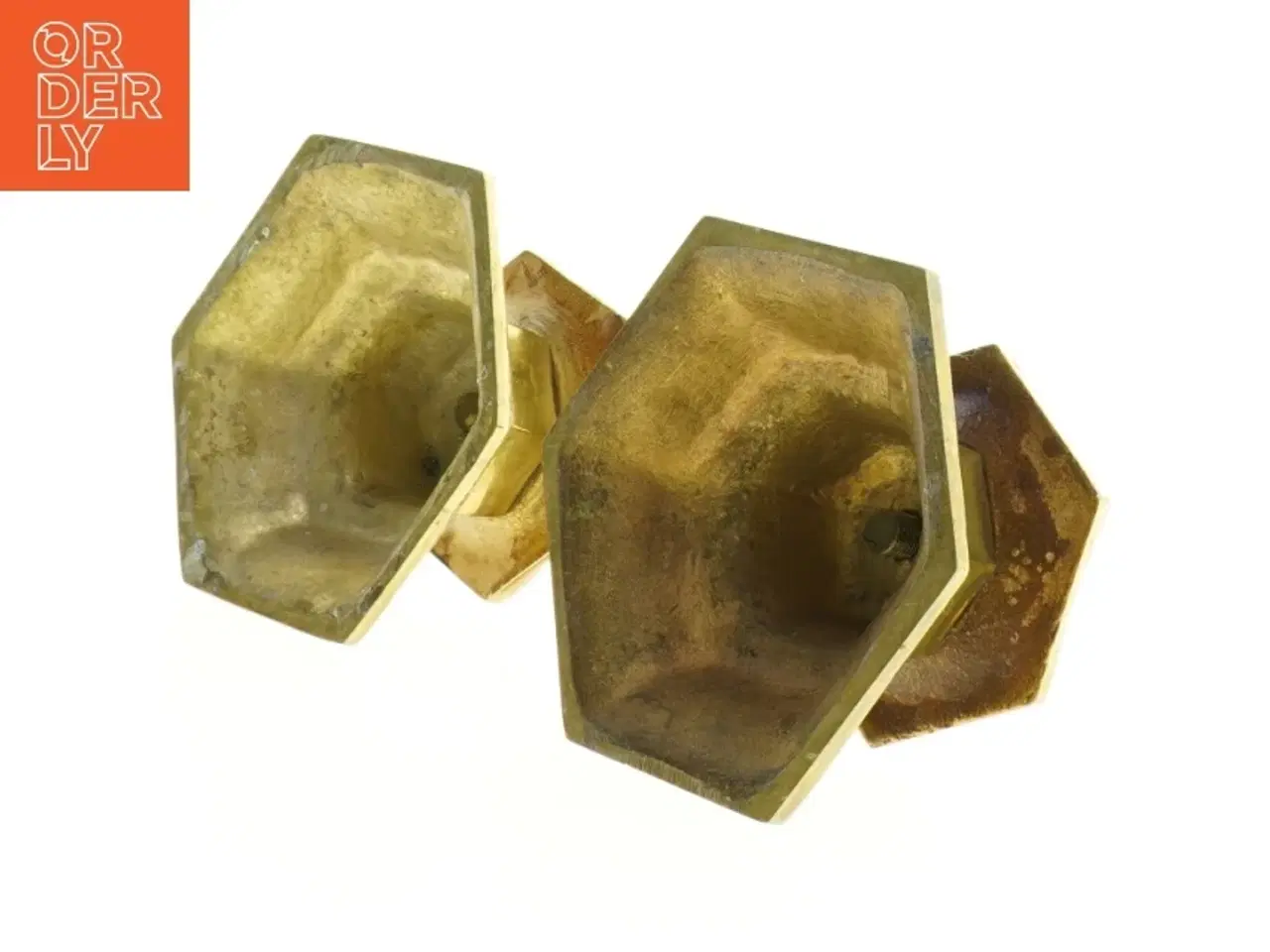 Billede 2 - Messingstager (str. 11 x 10 cm)