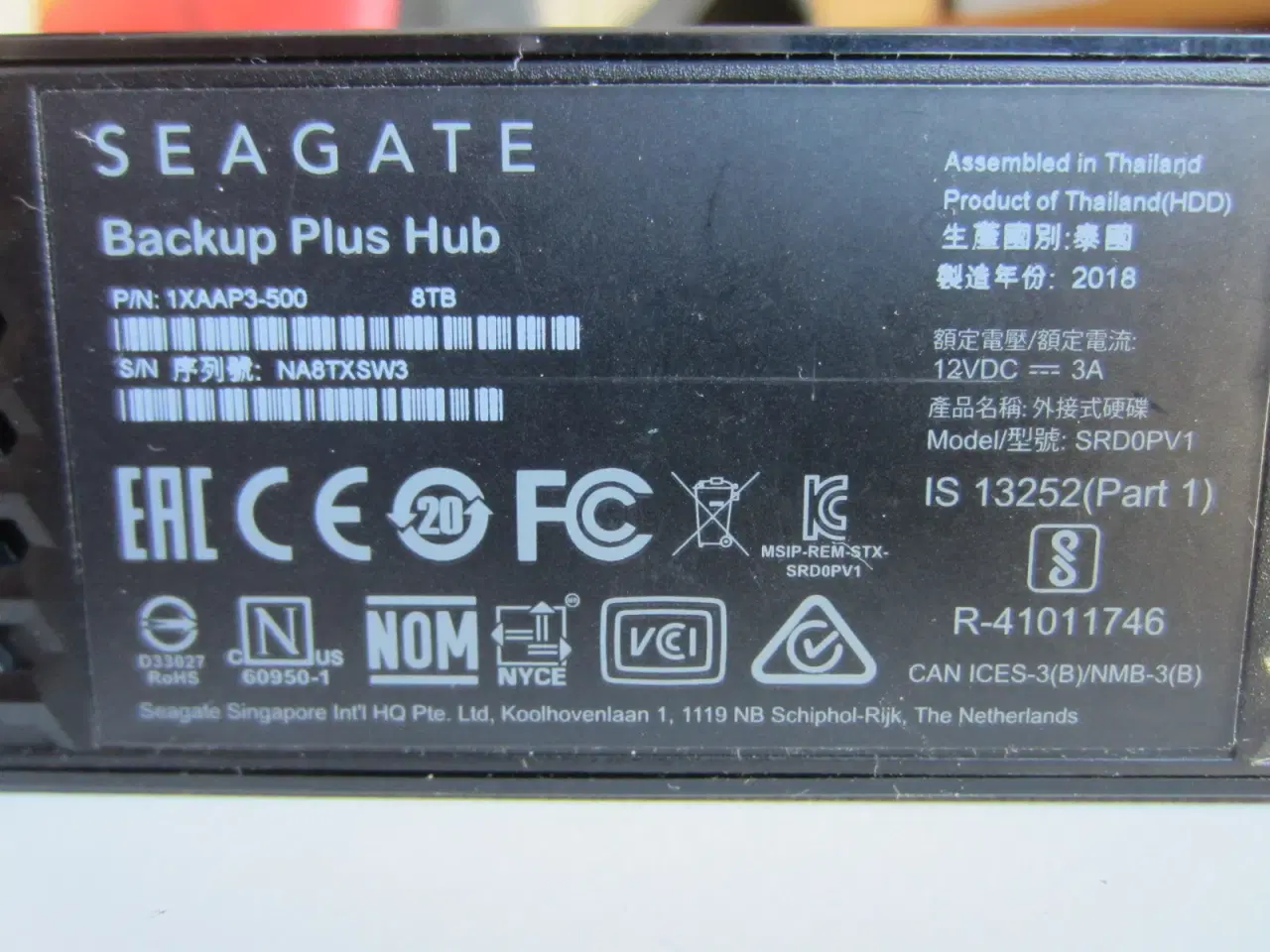 Billede 3 - Seagate Backup Plus Hub 8 TB extern harddisk med