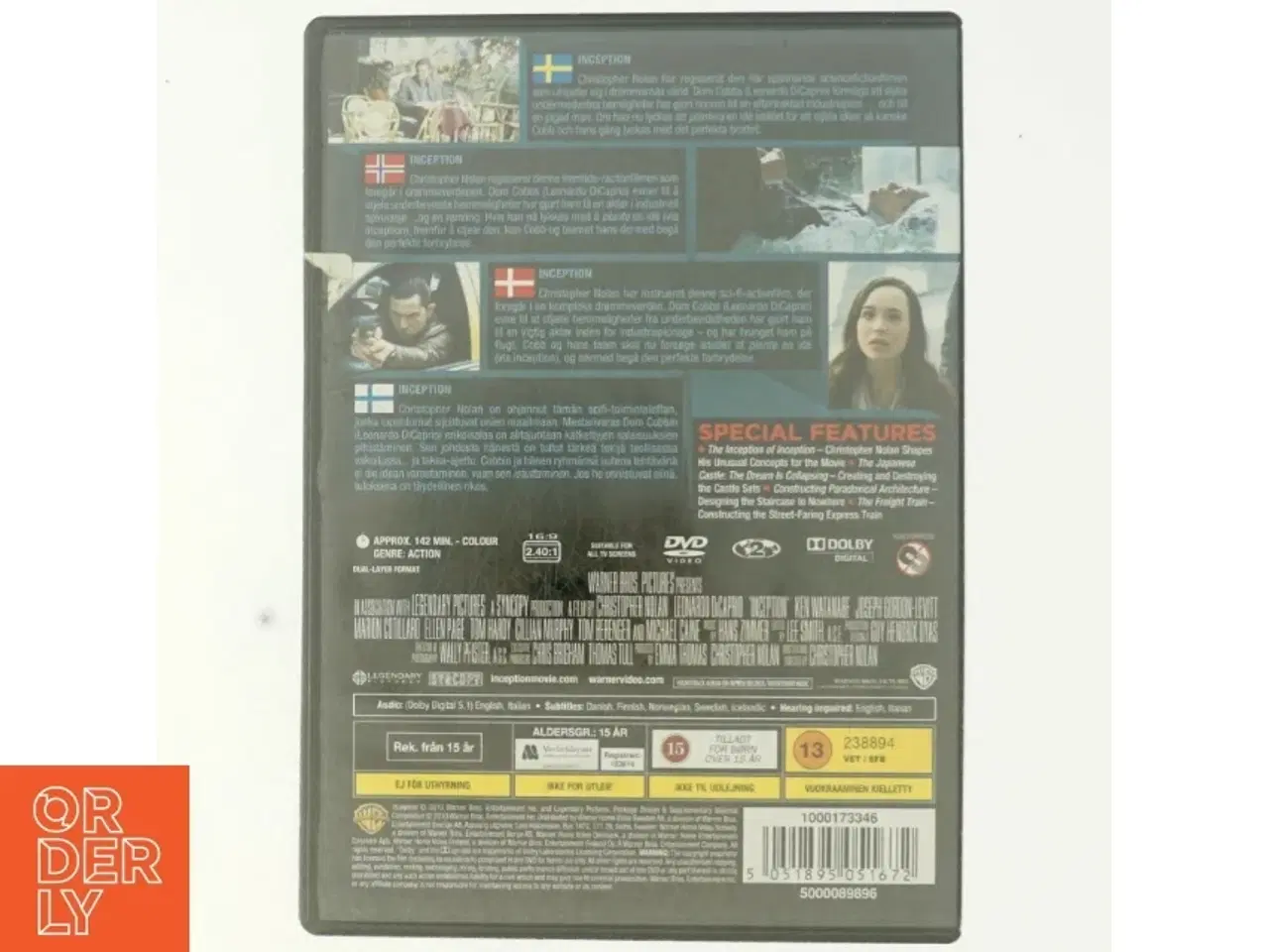 Billede 3 - Inception (DVD)