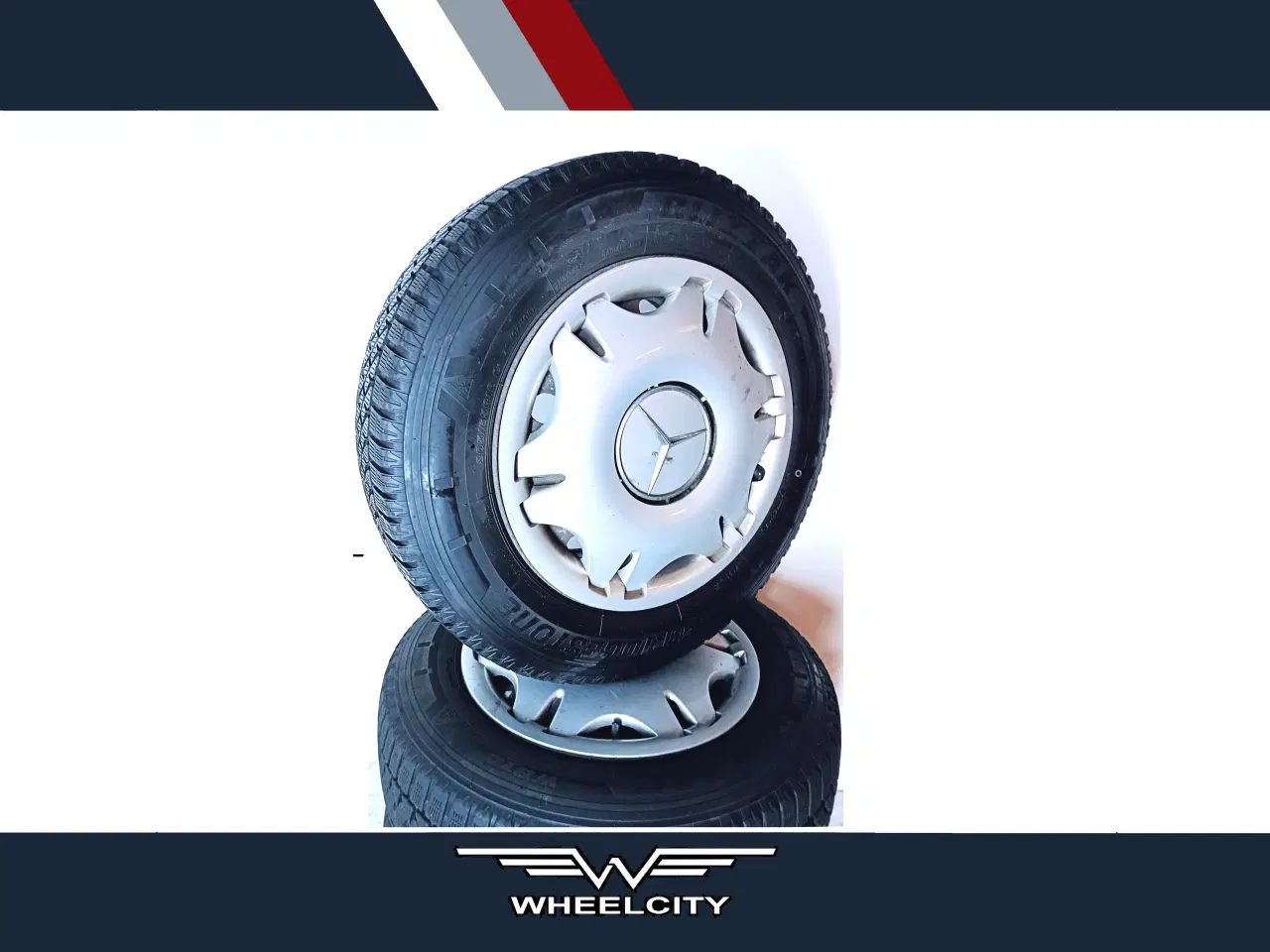 Billede 1 - 5x112 16" ET60 nav 66,6ø Vito vintersæt