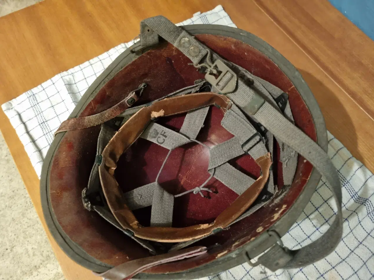 Billede 4 - Ægte militær stål hjelme