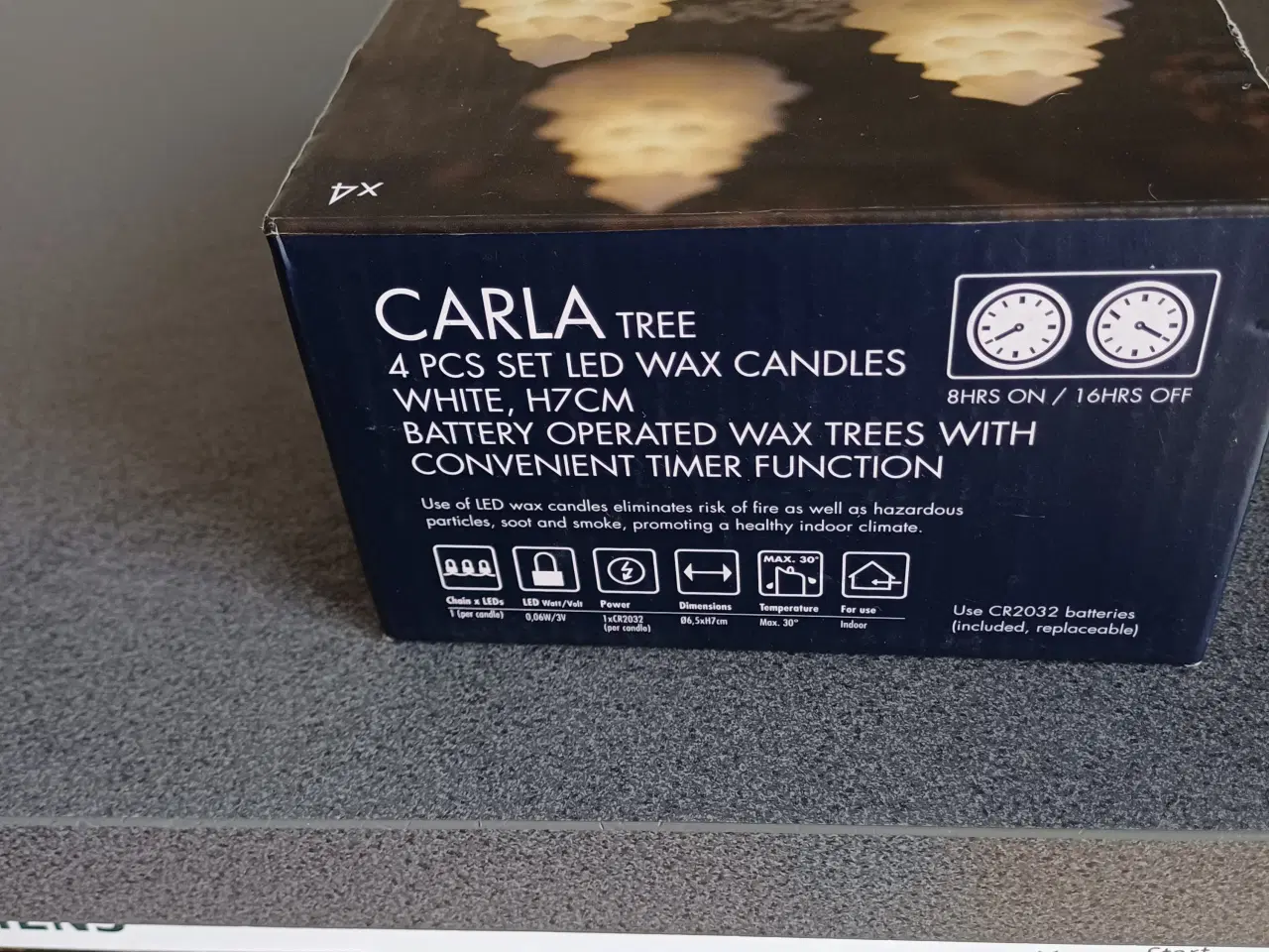 Billede 3 - Fine ledlyd 7 cm . Prisen er for dem alle 