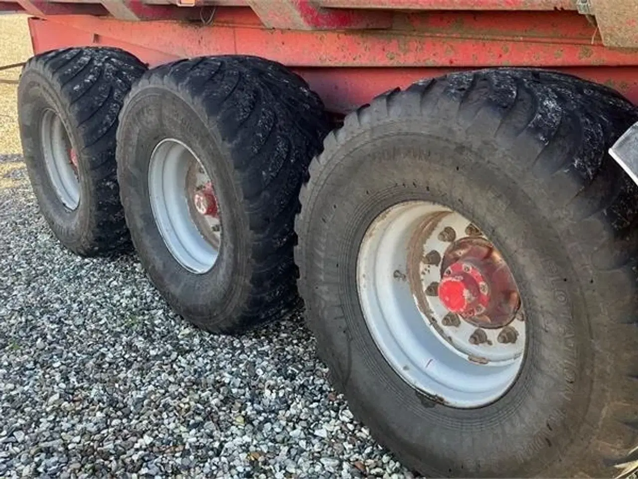 Billede 7 - Morsø Mega Line - 3 akslet tipvogn Fransk bagsmæk