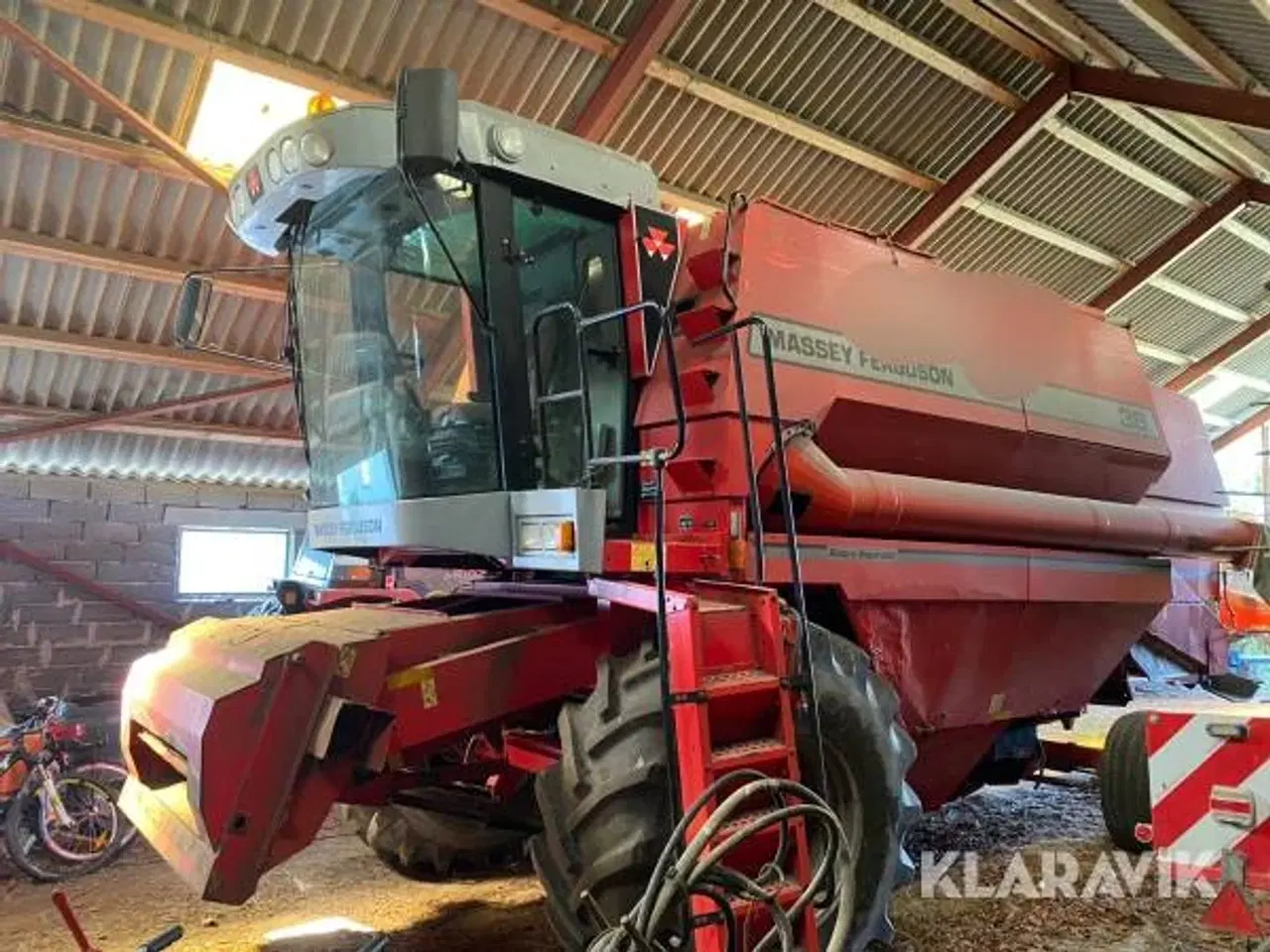 Billede 1 - Mejetærsker Massey Ferguson MF 36 med skæreborde