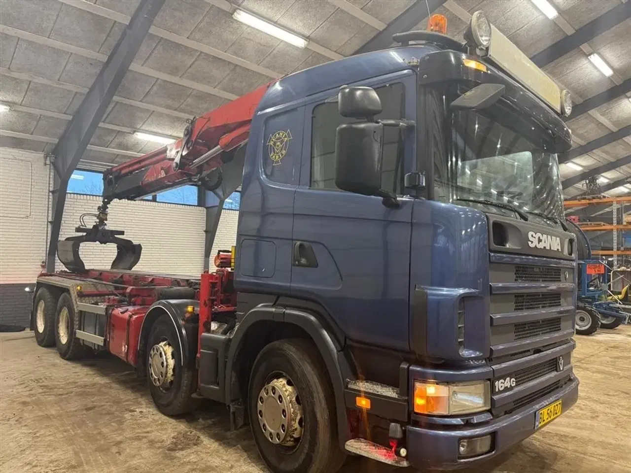 Billede 6 - Scania 164 G Med Robson, Hejs og Fassi kran.