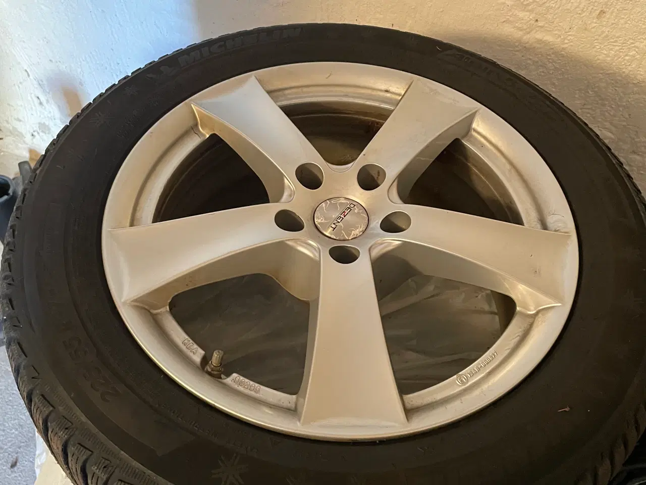 Billede 4 - Michelin vinterdæk på alufælge- 4 stk 225/55 R17