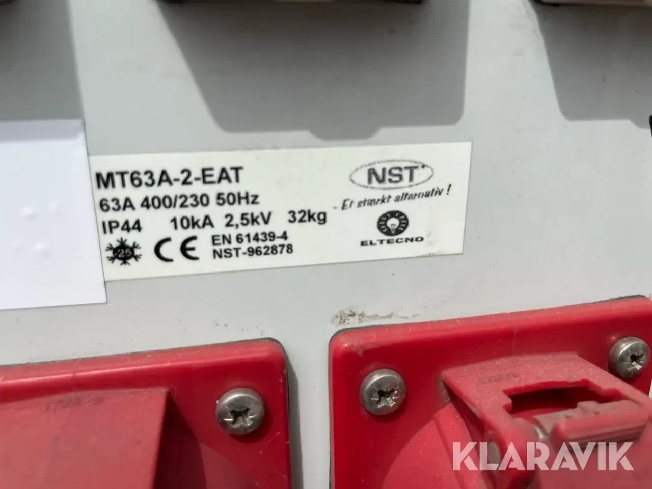 Billede 7 - Byggestrømstavler NST - 2 styk