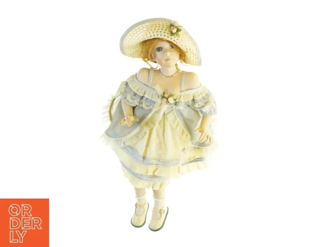 Billede 2 - Dukke med tøj og hat (str. 66 x 26 cm)