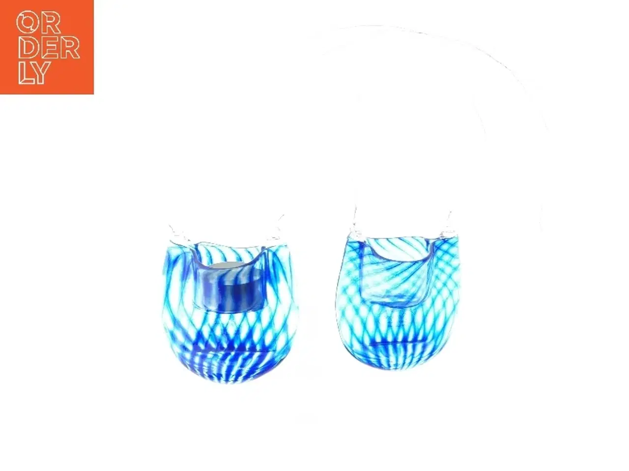 Billede 1 - Små lysestager med ophæng fra Pernille Bastrup Design (str. 10 cm)