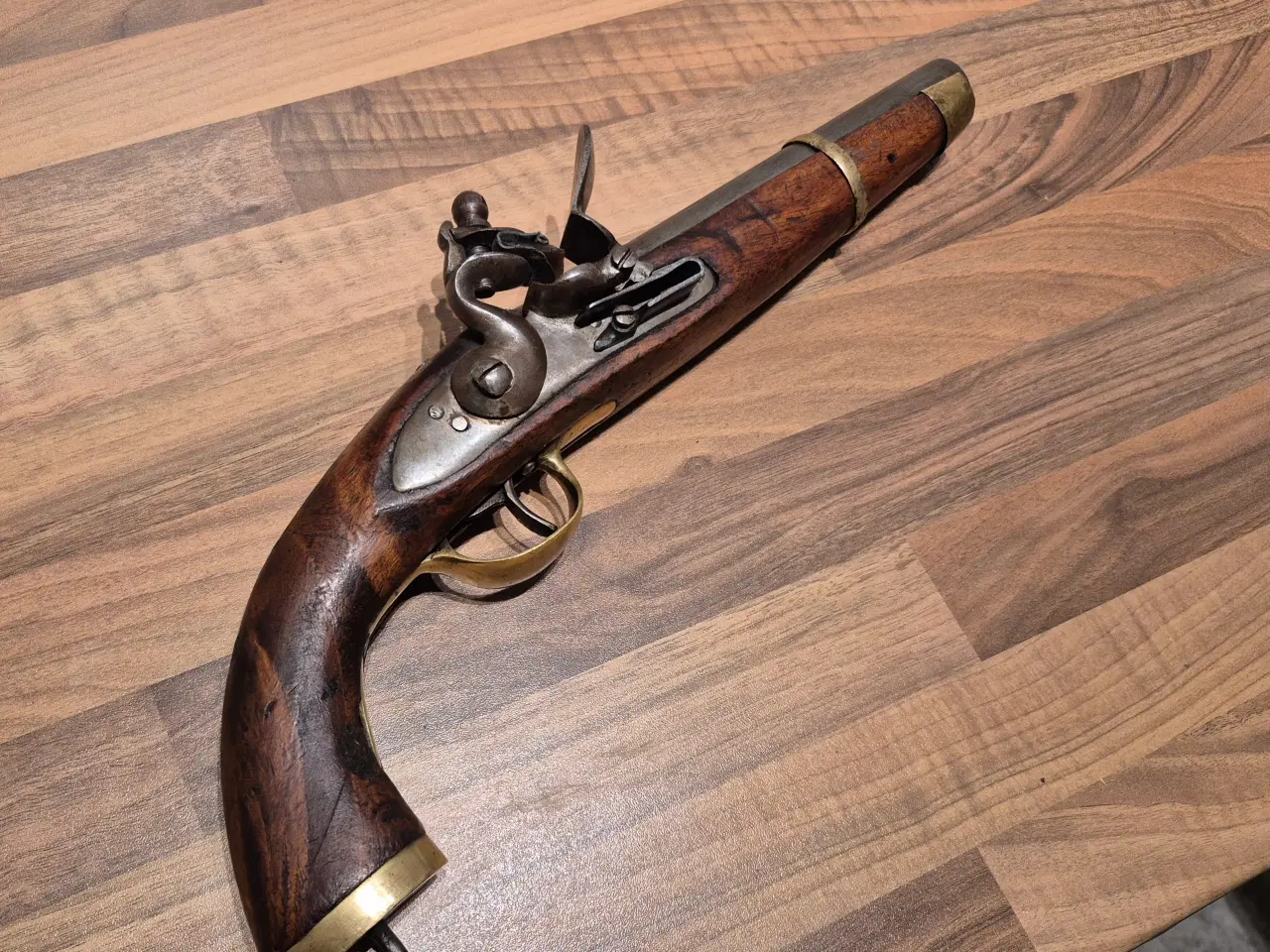 Billede 5 - 0riginale gamle smukke rytter flintepistoler