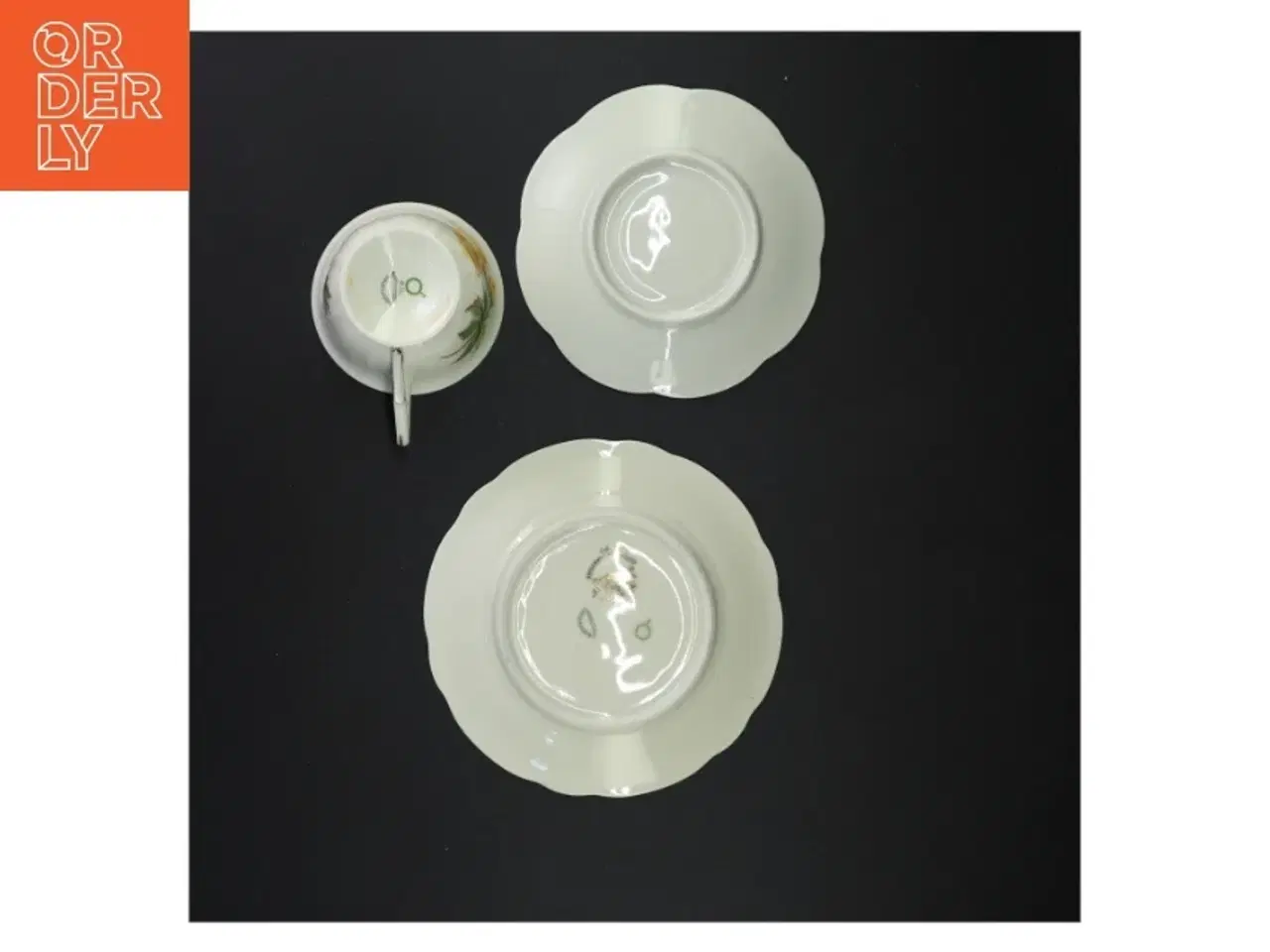 Billede 3 - Porcelænskop og underkop sæt (str. 16 x 9 cm)